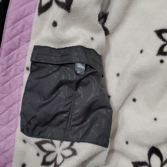 Columbia Vintage Convert Jacket in Black and Lavandar Size M - Picture 11 of 16